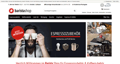 Desktop Screenshot of barista-shop.com